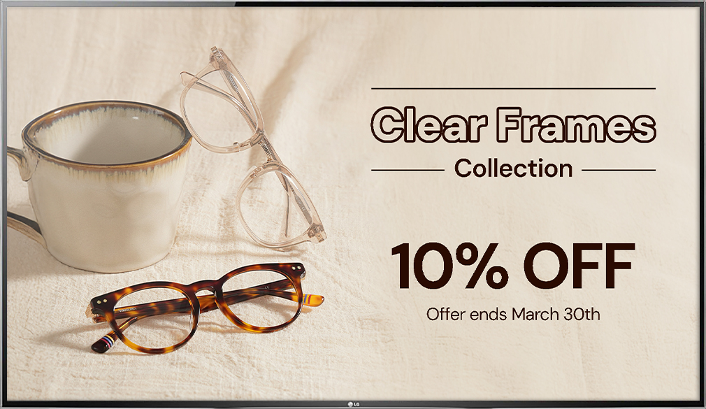 optometry digital signage promo