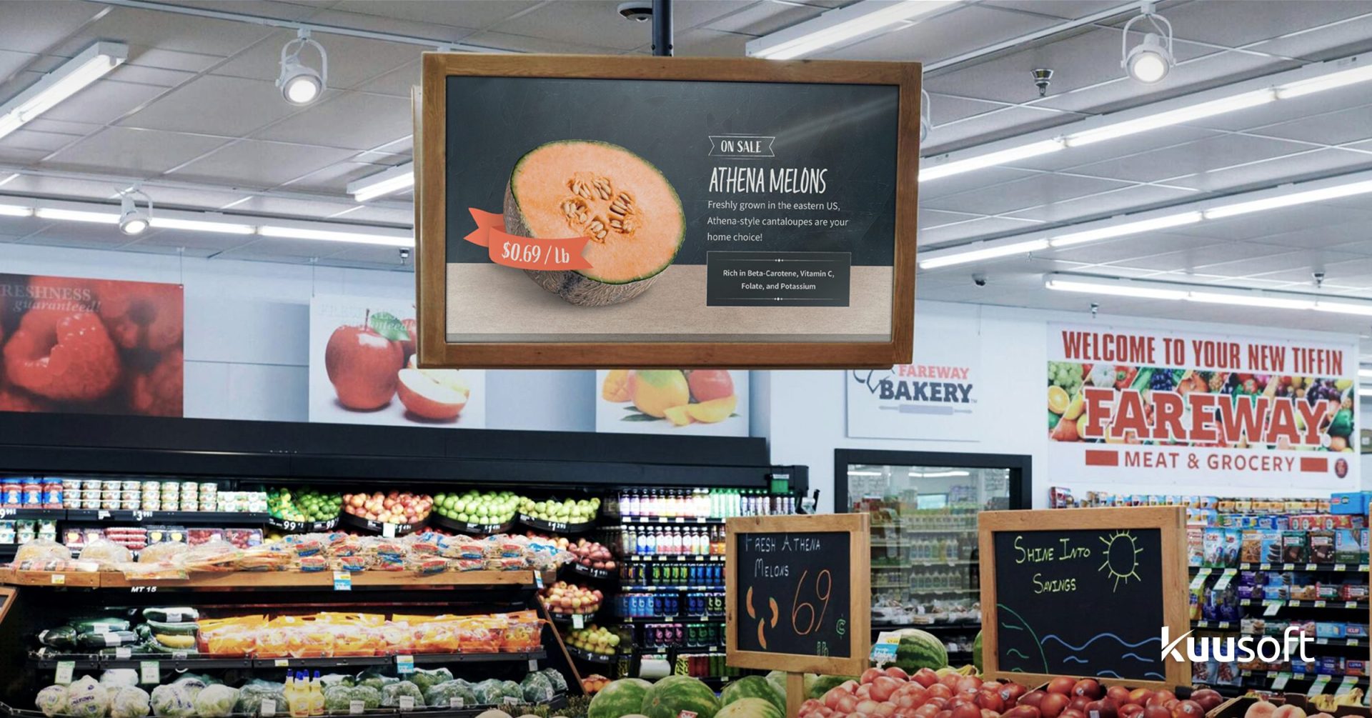 Discover Top 6 Locations for Grocery Store Digital Signage