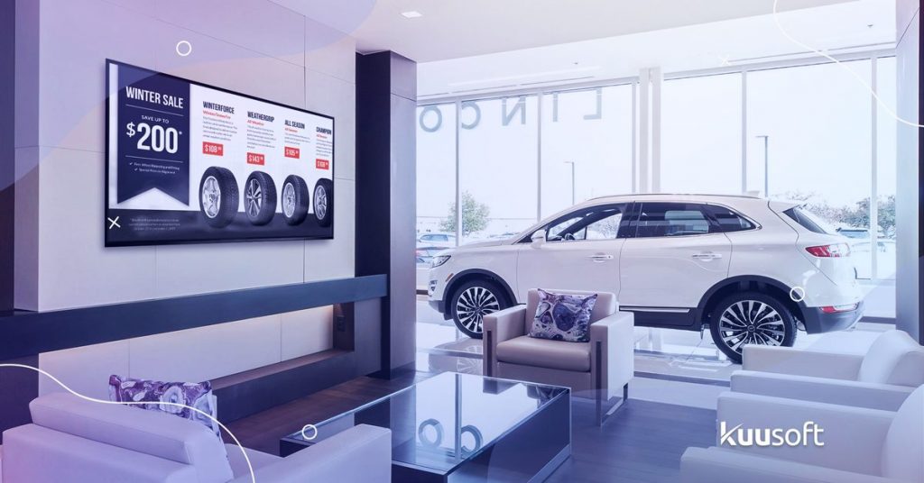 car dealership digital signage blog