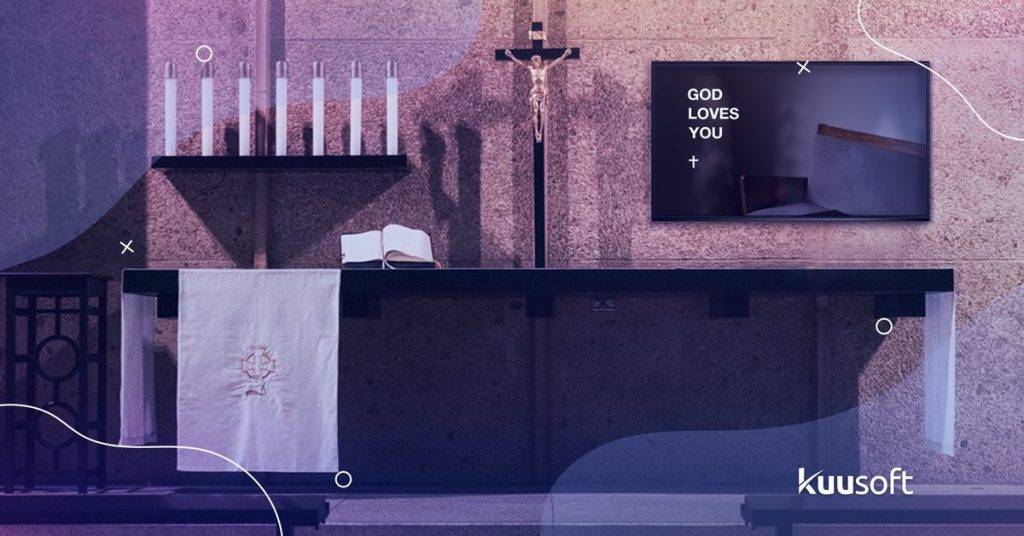 digital church signage