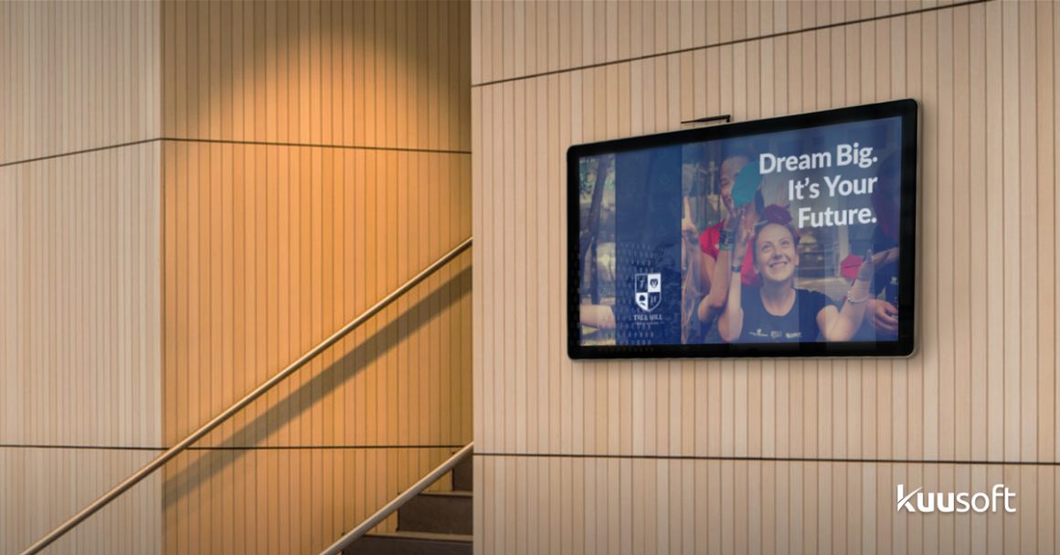 Digital Signage for Schools Top 14 Content Ideas