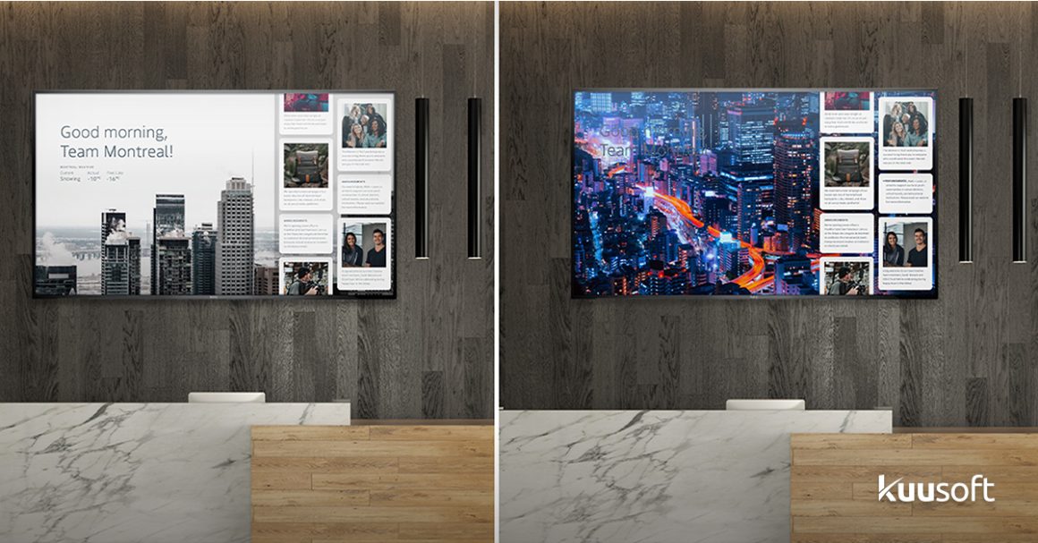 Digital Signage Backgrounds Why It Is Important!